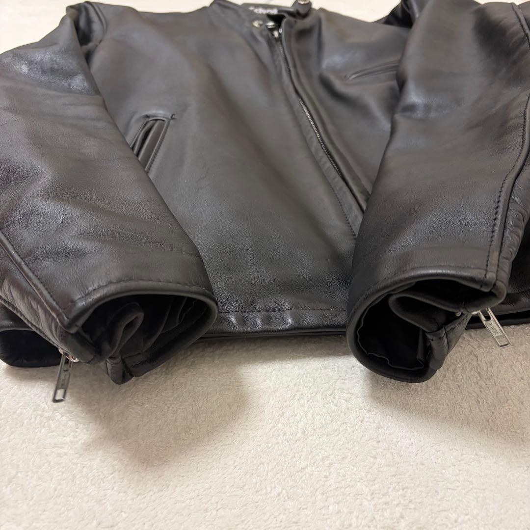 Schott ショット シングルライダース レザージャケット 42サイズ