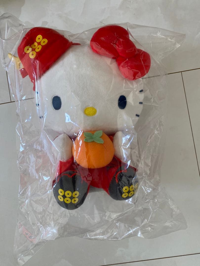 新品未開封【ハローキティ】ぬいぐるみ九度山町レア商品