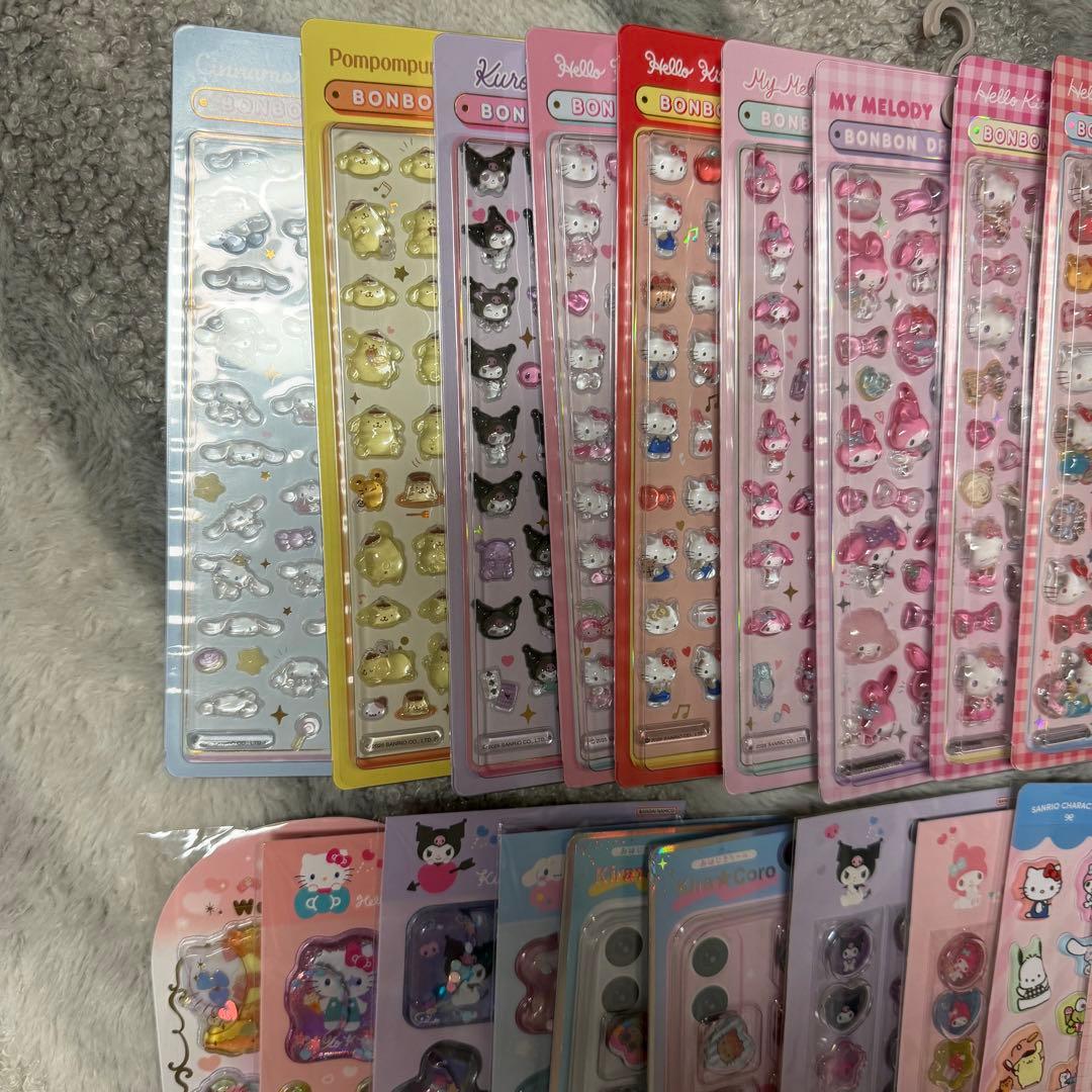 【7日間限定】サンリオ シール 58点まとめ売り レアもの多数！期間限定出品