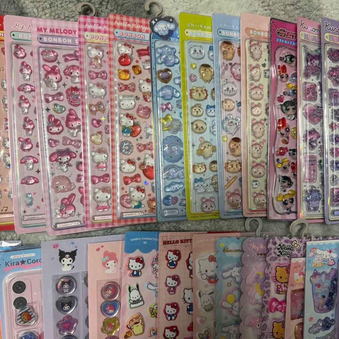 【7日間限定】サンリオ シール 58点まとめ売り レアもの多数！期間限定出品