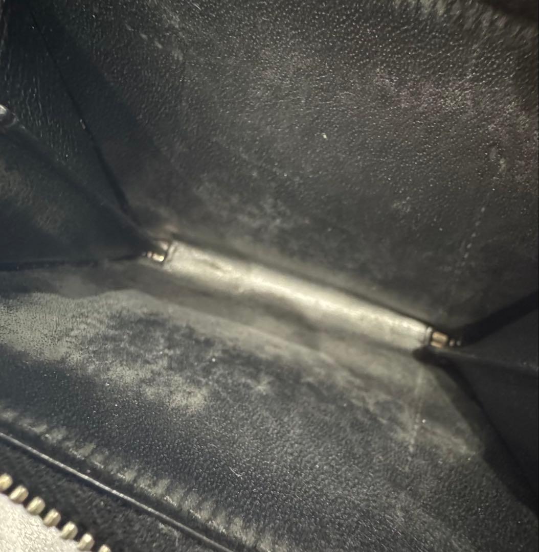 ★イヴサンローラン★YSL★ラウンドジップ 財布★二つ折り ブラック★