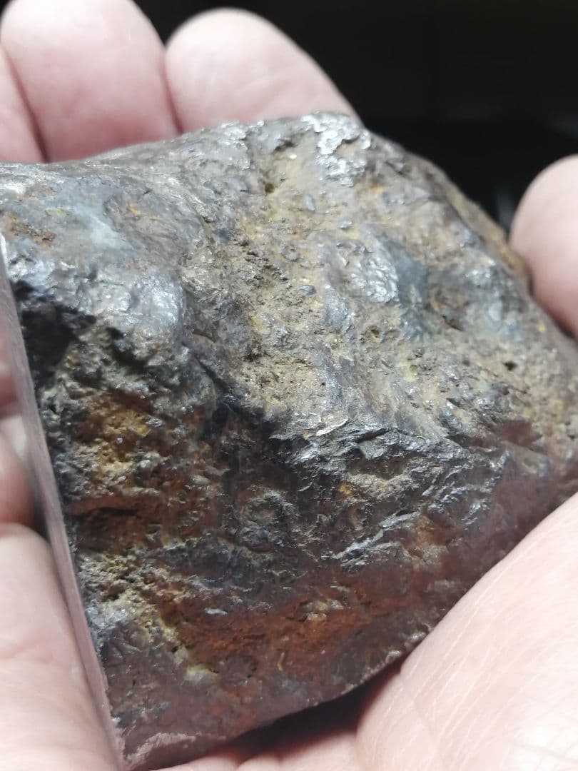 ★【Shoukai】『アルタイ隕石』鉄隕石　本物原石 818g　 隕石内部