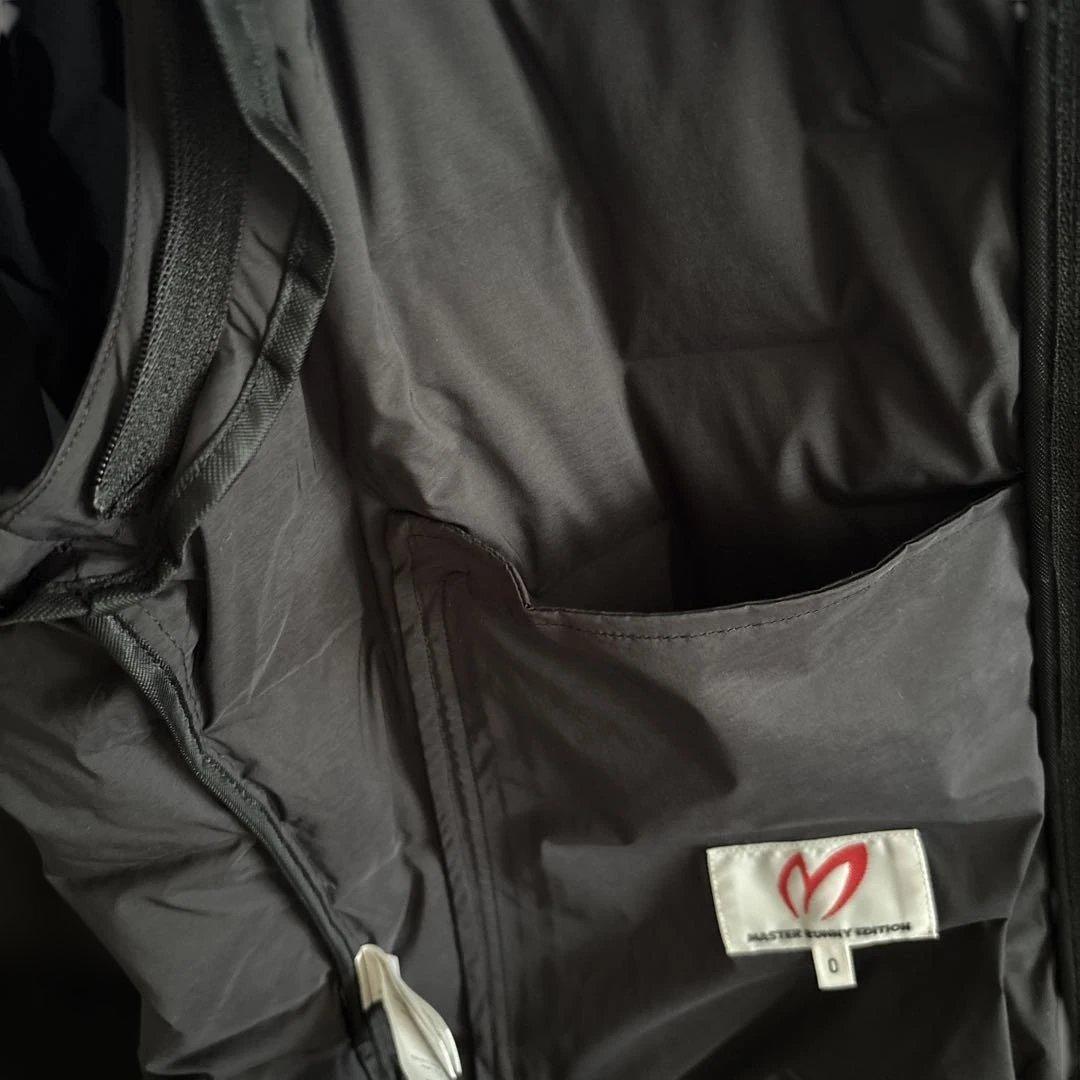 【美品】マスターバニー♪ダウンジャケット[ベスト変更可]ブラック 0