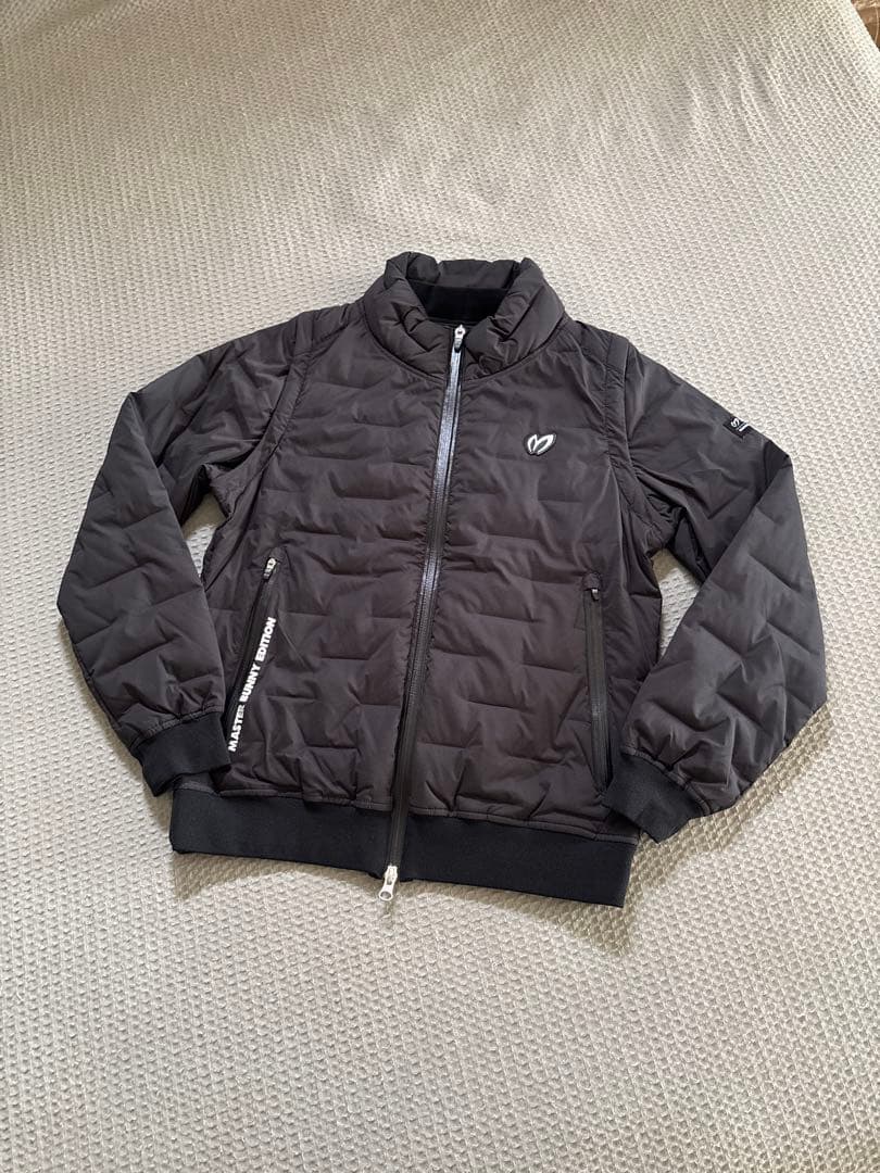 【美品】マスターバニー♪ダウンジャケット[ベスト変更可]ブラック 0