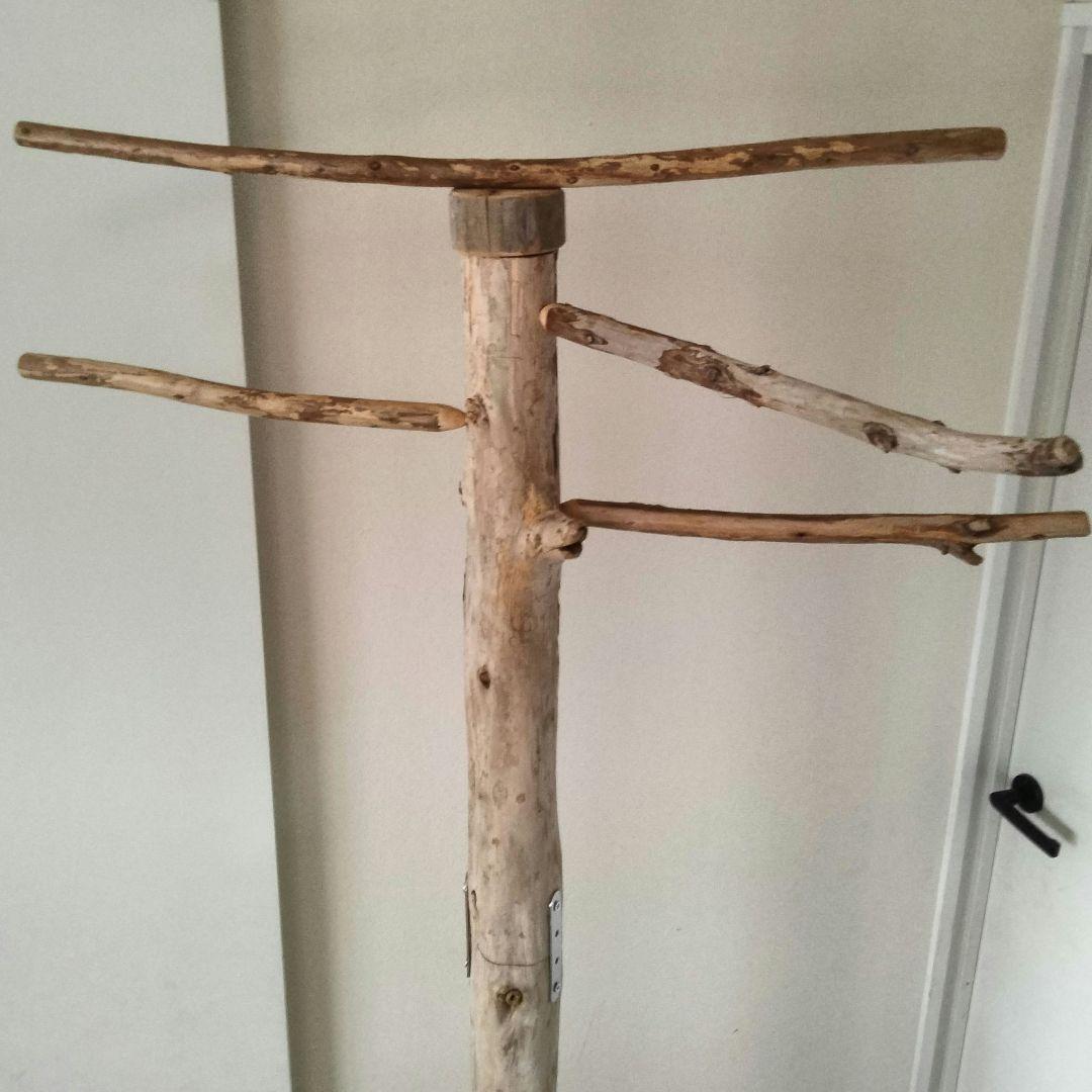 ひげ バードアスレチックジム  大型 天然木 自然木  止まり木