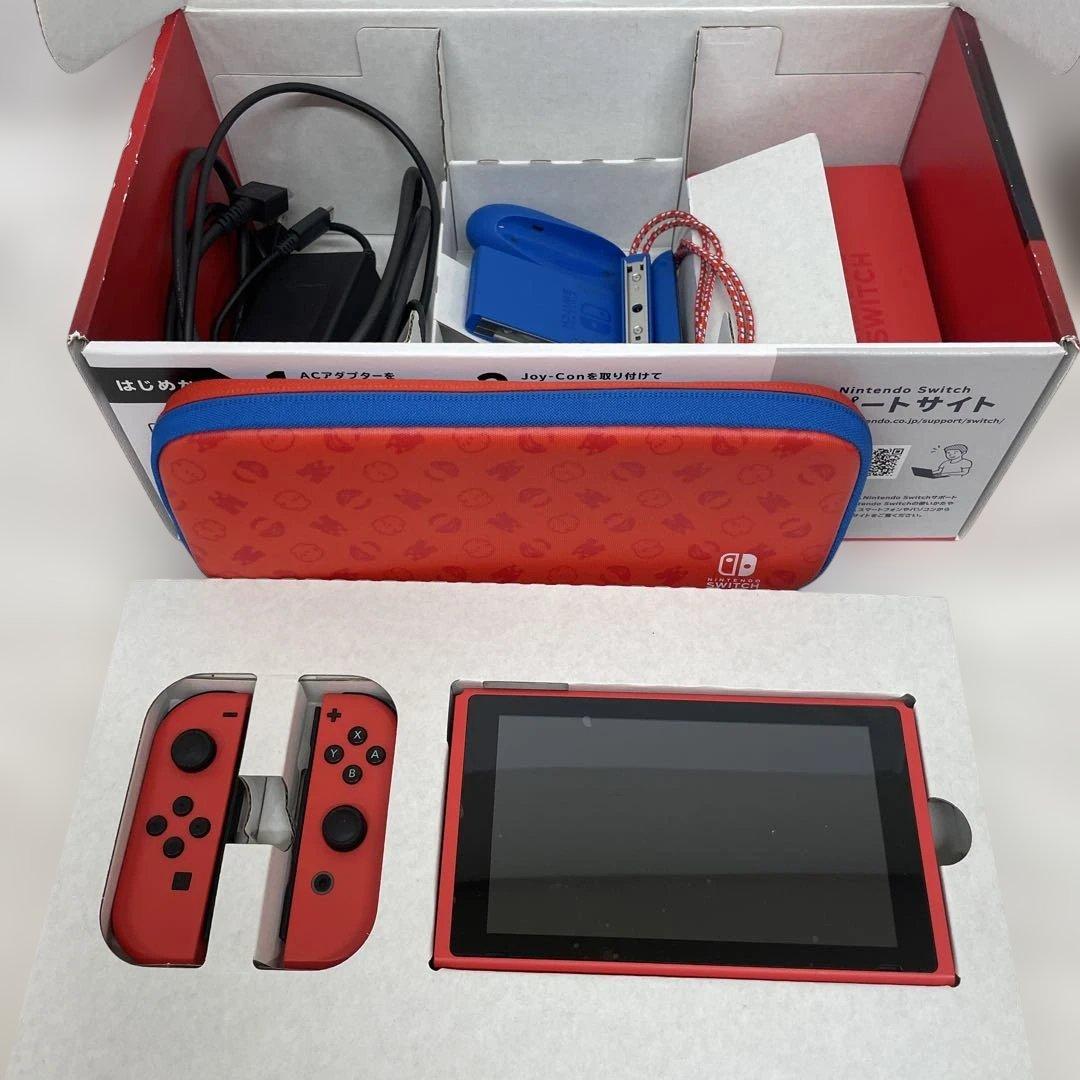 Nintendo Switch マリオレッド　ブルー　セット