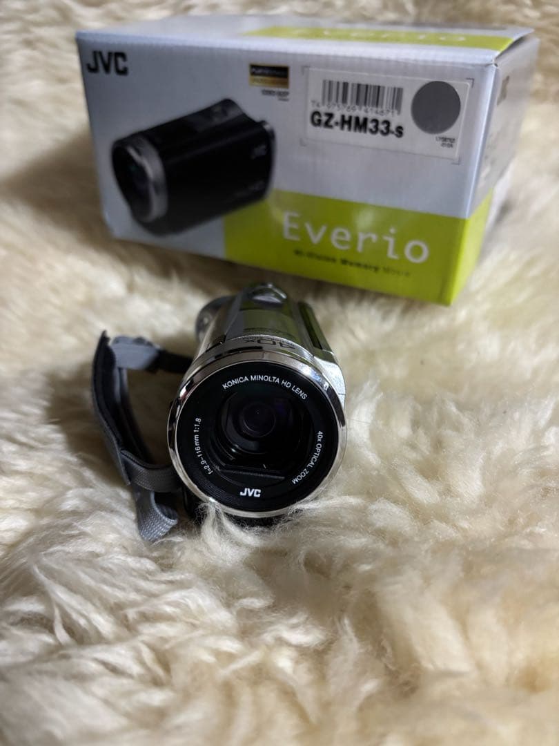 ★JVC　Everio　ハイビジョン デジタルビデオカメラ】★保管美品★