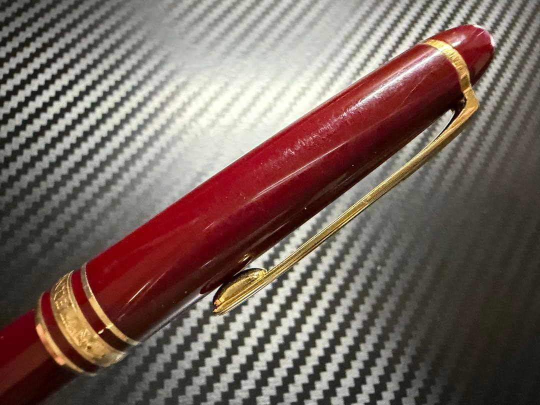 モンブラン マイスターシュテュック 144 ボルドー 中白 M 中字 万年筆