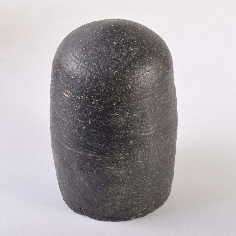 朝鮮美術　須恵器　新羅土器　新羅無細土　壷　時代箱付　C　8040A