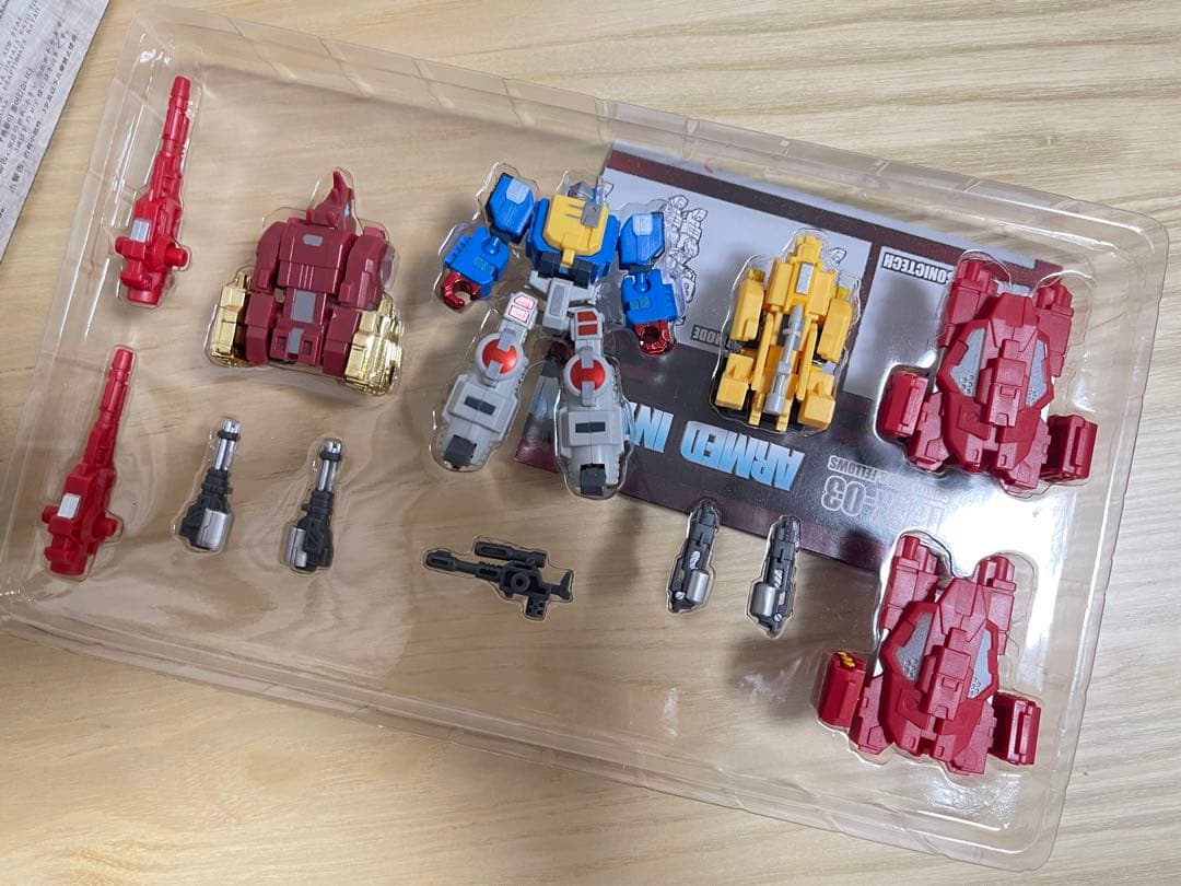 トランスフォーマー　ironfactory EX-03R ツインキャスト