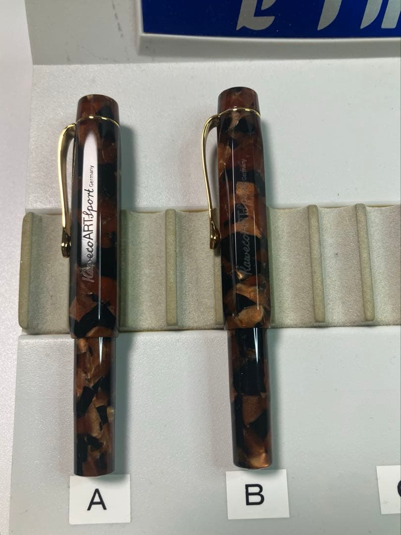 KAWECO カヴェコ アートスポーツ 万年筆 ヒッコリーブラウン