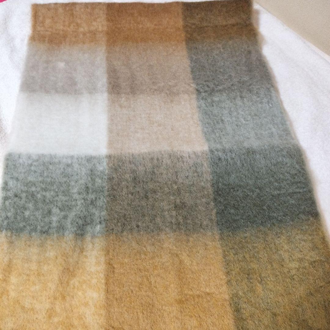 ブラウン　Acne Studios チェック柄マフラー　スカーフ