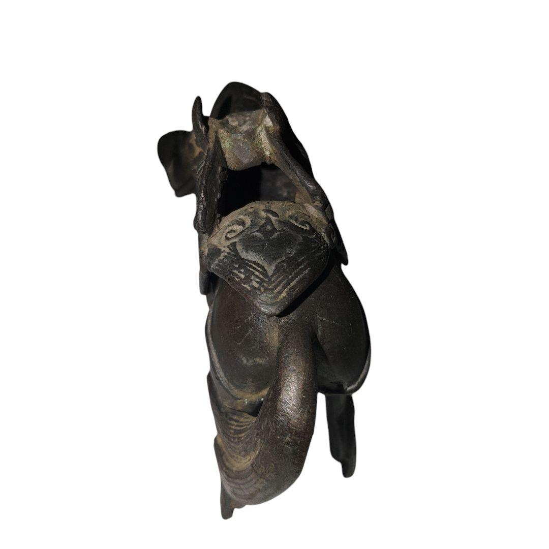 明代　驢馬香炉　古銅　置物