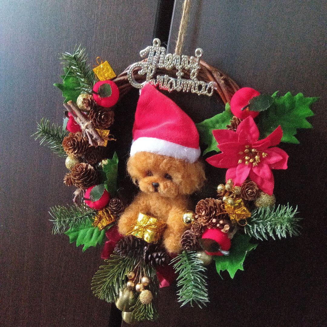 羊毛フェルト　トイプードル　もも　３点おまとめ