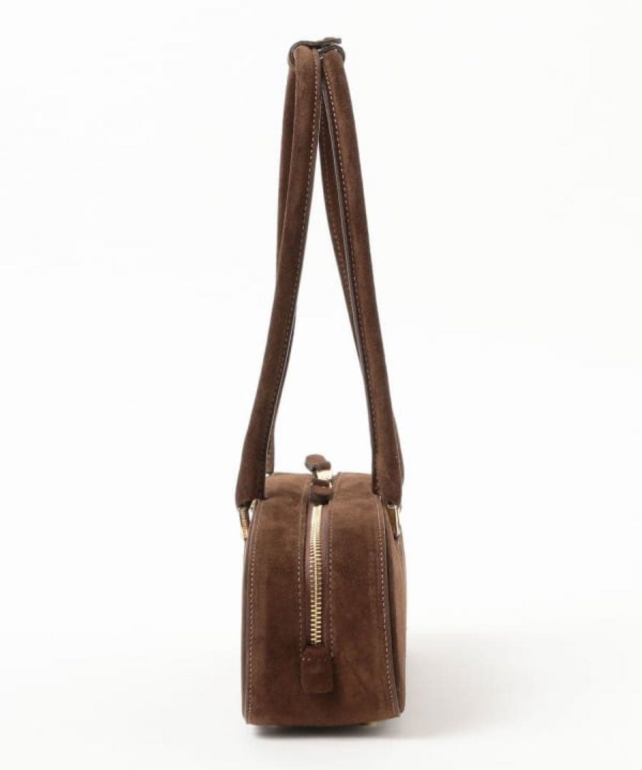 専用 別注CHRISTIAN VILLA スエードスクエア ロングハンドルバッグ