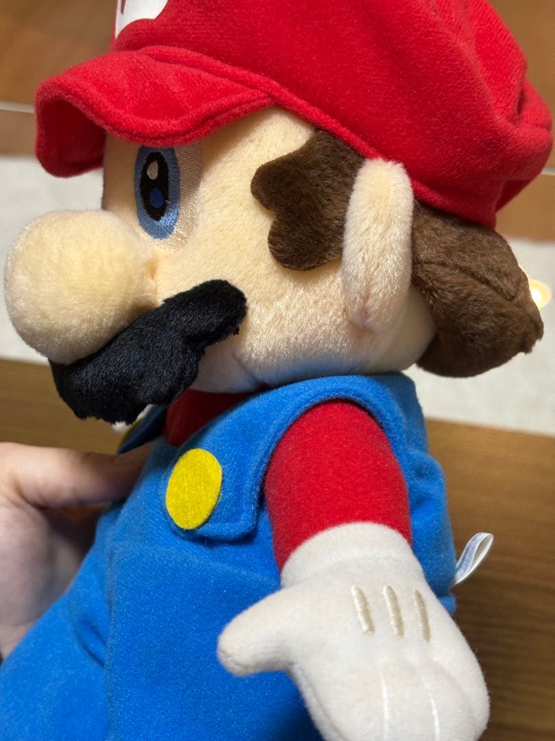 【美品】マリオパーティ5 マリオ ぬいぐるみ 三英貿易