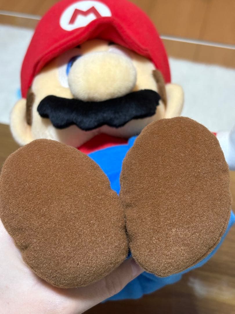 【美品】マリオパーティ5 マリオ ぬいぐるみ 三英貿易