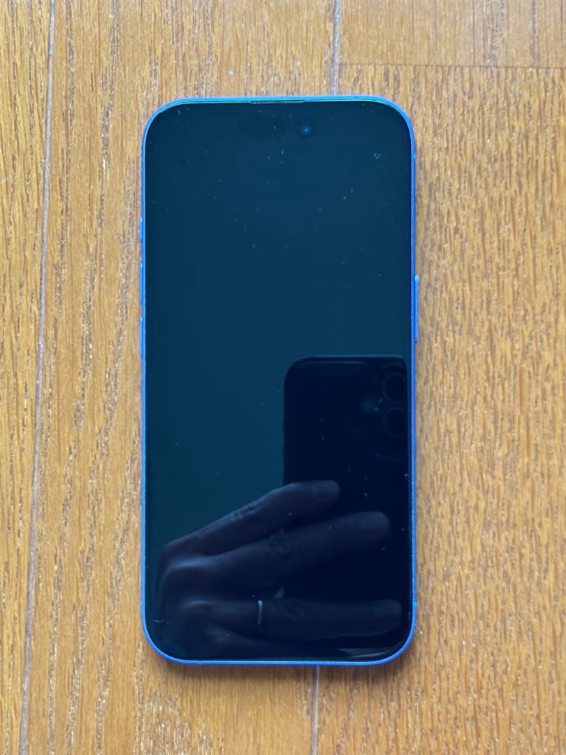 バッテリー100%✨超美品✨iPhone16 128GB 青 SIMフリー