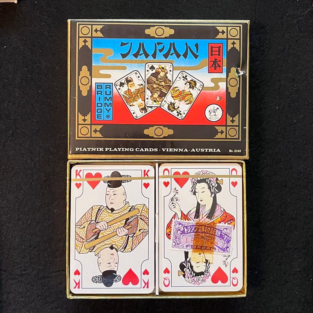 【希少】めずらしいトランプ２個入り【未使用】