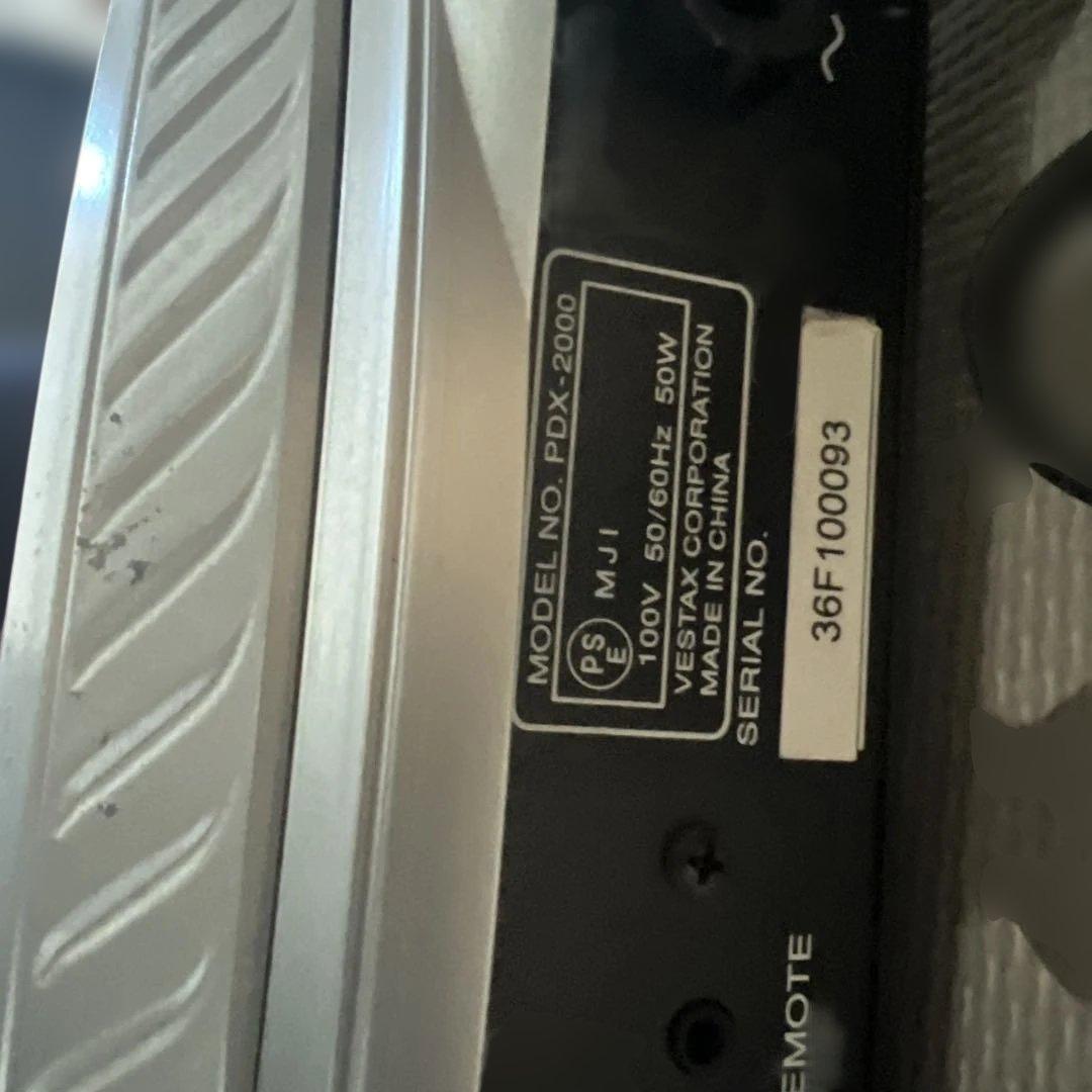 【大人気激レアアイテム】VESTAX PDX-2000 ターンテーブル