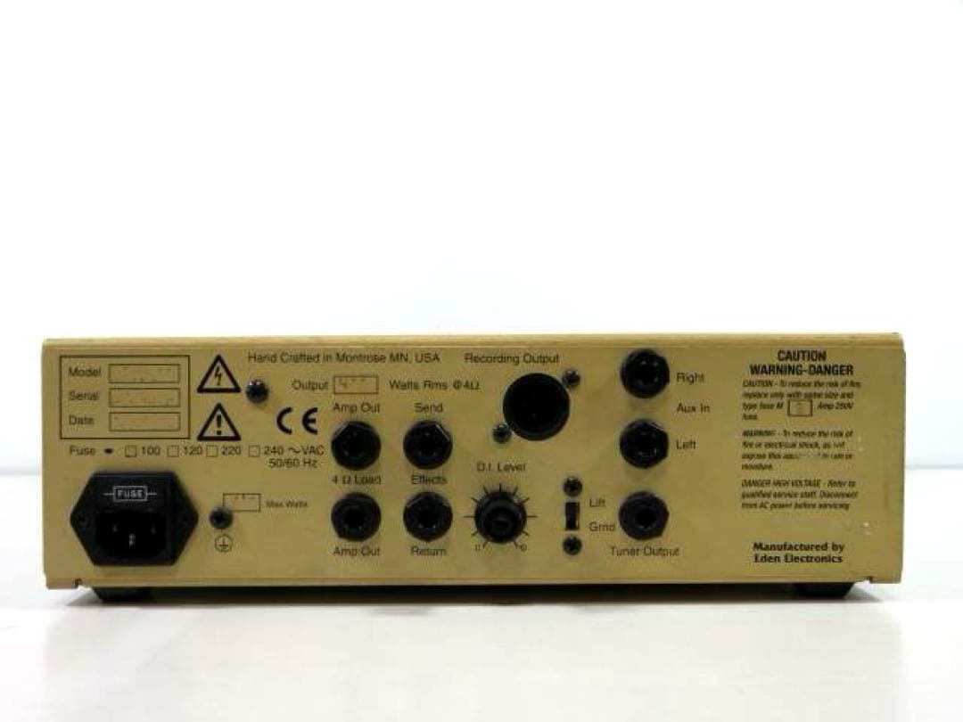 EDEN エデン The Traveler 400 ベース ヘッドアンプ
