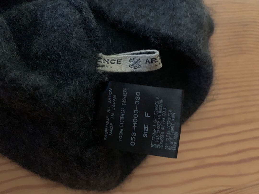 ARTS＆SCIENCE カシミアニット帽