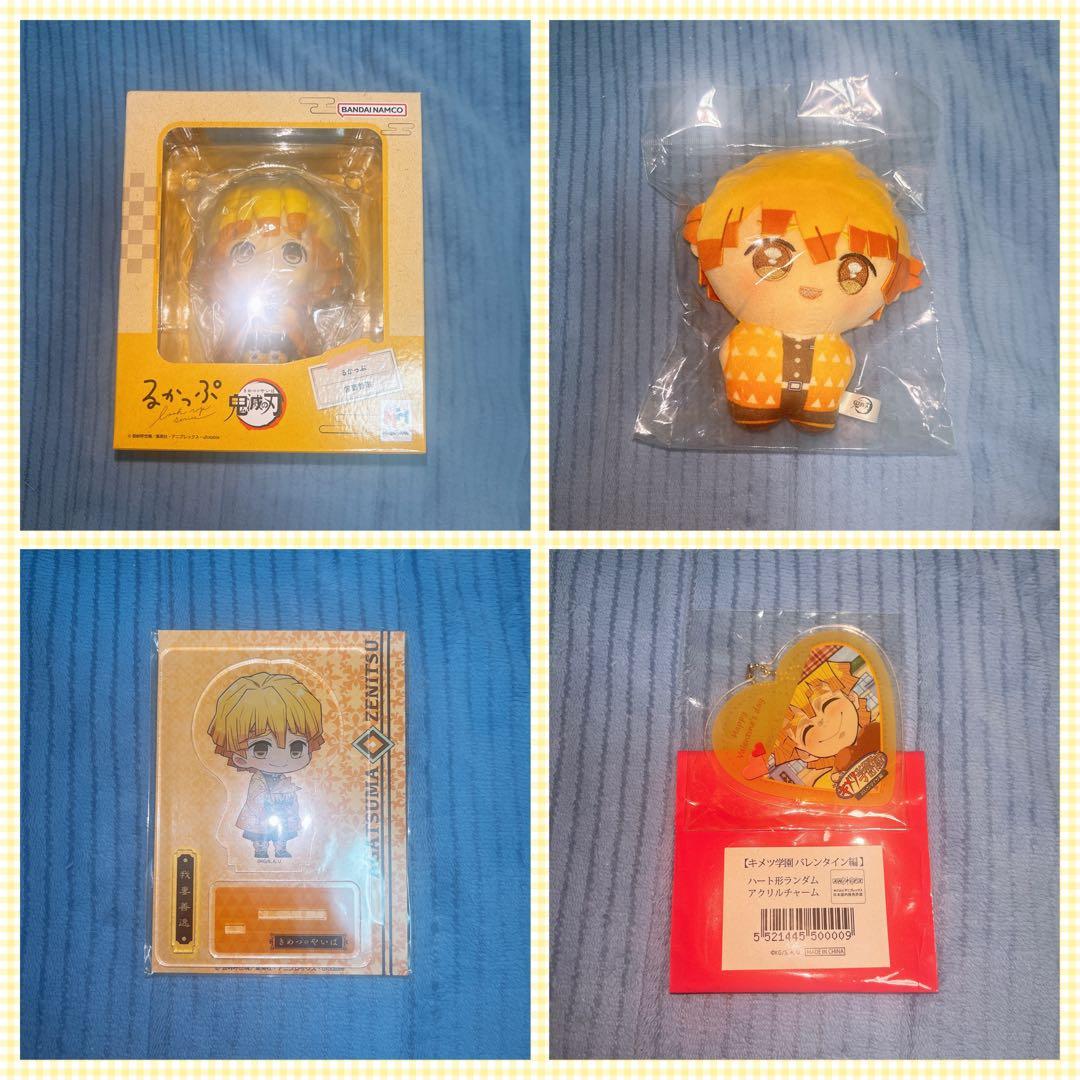 鬼滅の刃 善逸 グッズ 4点セット‼️