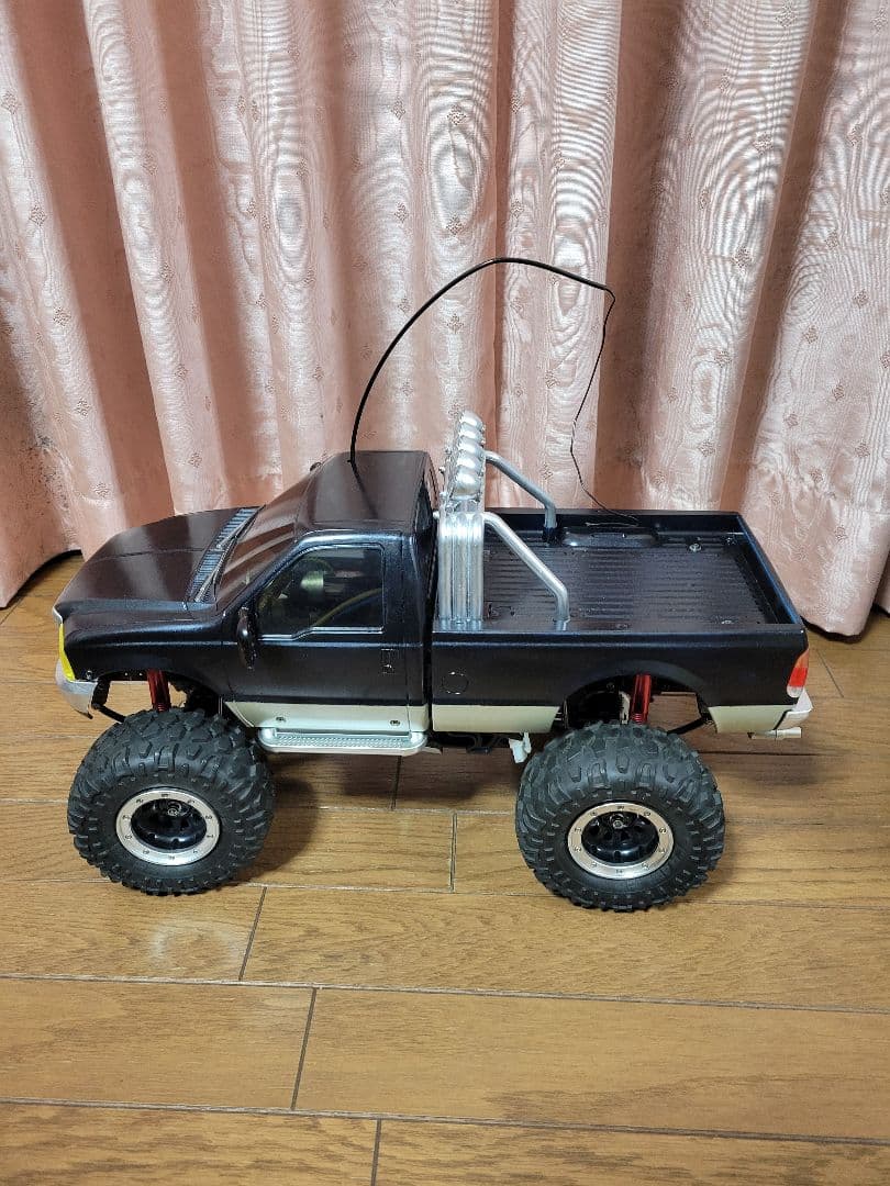 タミヤRC フォードF350 ハイリフト電動RCカー　プロポ、メカ付