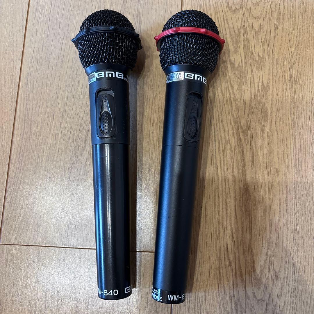 ワイヤレスマイクレシーバーセットBMB WT-8000 WM-840