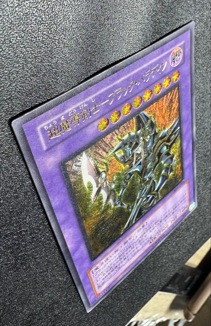 超魔導剣士ブラックパラディン/魔法使い族/ 遊戯王カード/レリーフ