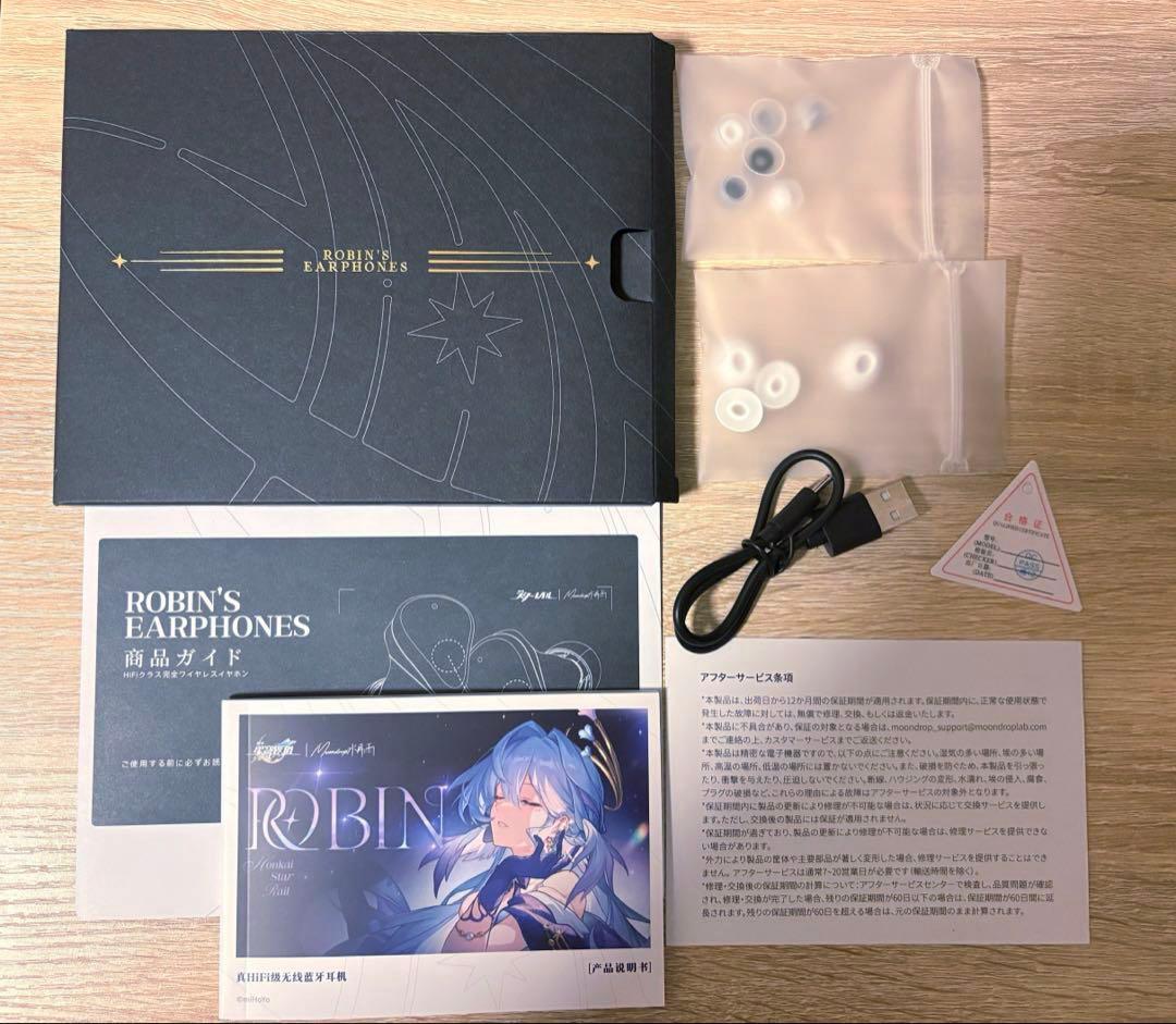 水月雨×崩壊スターレイル　ロビン コラボイヤホン（日本版）