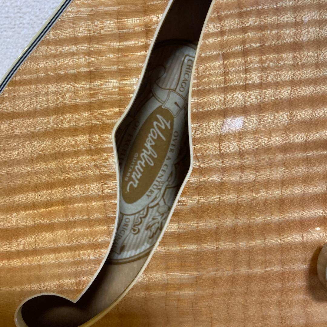Washburn HB-35 NK セミアコ エレキギター フレイムメープル
