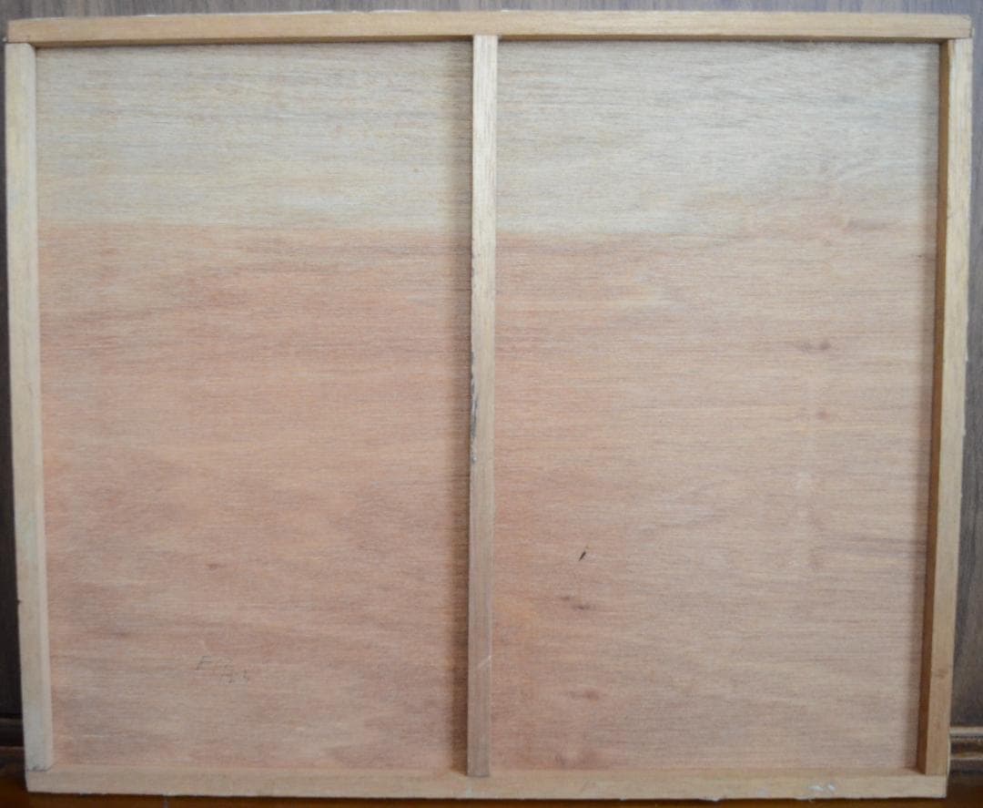 【作品名 「花三輪」 岩絵の具 日本画】東山魁夷の流派