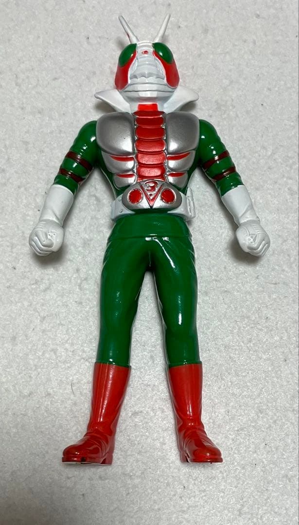 仮面ライダー V3 ライダーヒーローシリーズ フルフェイス ソフビ 3点セット