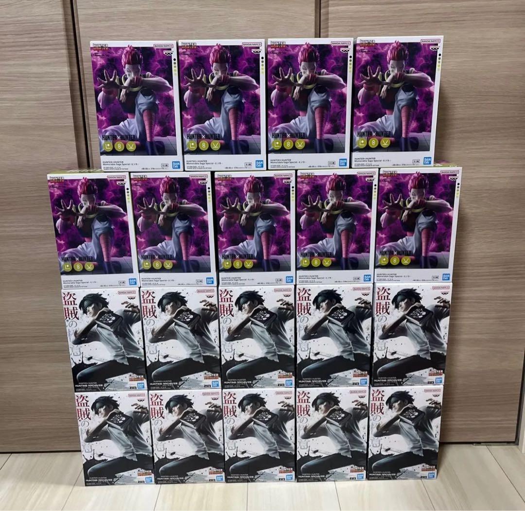 HUNTER×HUNTER ハンターハンター　フィギュア　クロロ　ヒソカ　19点