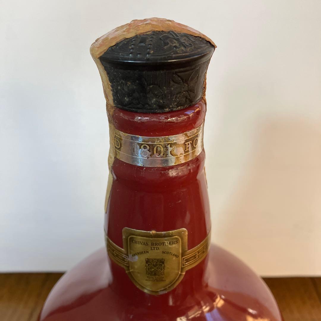 【未開栓】 SALUTE ロイヤルサルート 21年 赤陶器 1204g