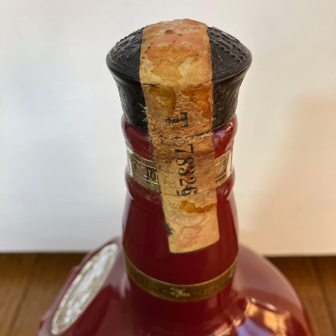 【未開栓】 SALUTE ロイヤルサルート 21年 赤陶器 1204g