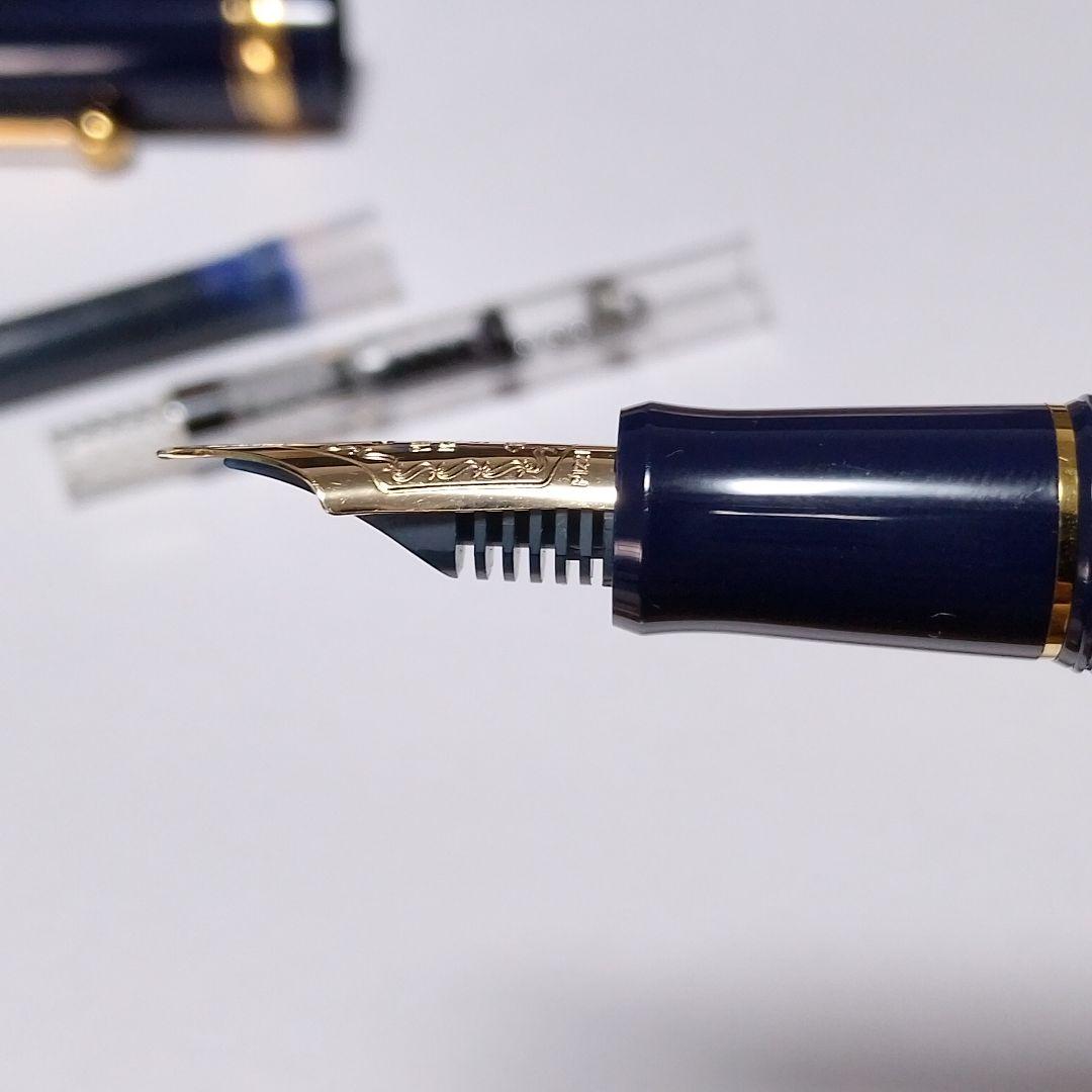 【PILOT】万年筆 カスタム74 EF コンバーター&カートリッジ付き