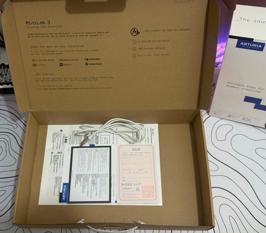 DTM・DAW Arturia Minilab 3