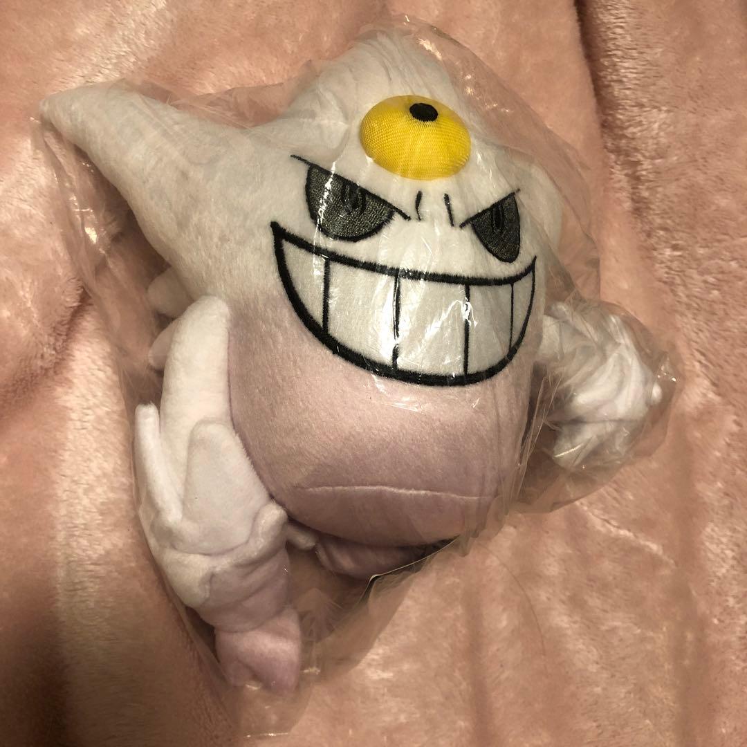 ポケモンセンター　色違い　白いメガゲンガー　ぬいぐるみ