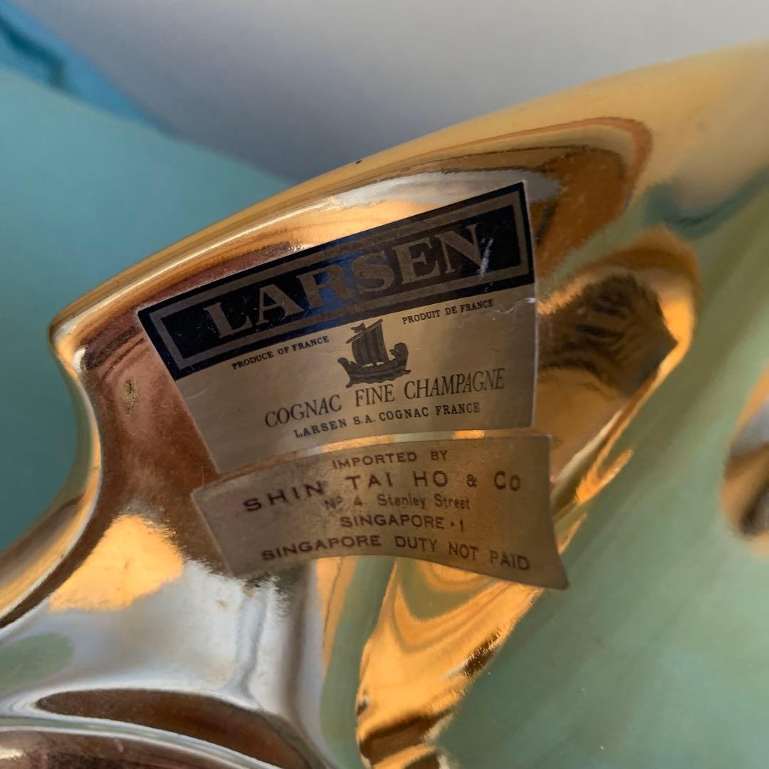 【古酒】　未開封　LARSEN　ラーセン　コニャック　　ゴールド