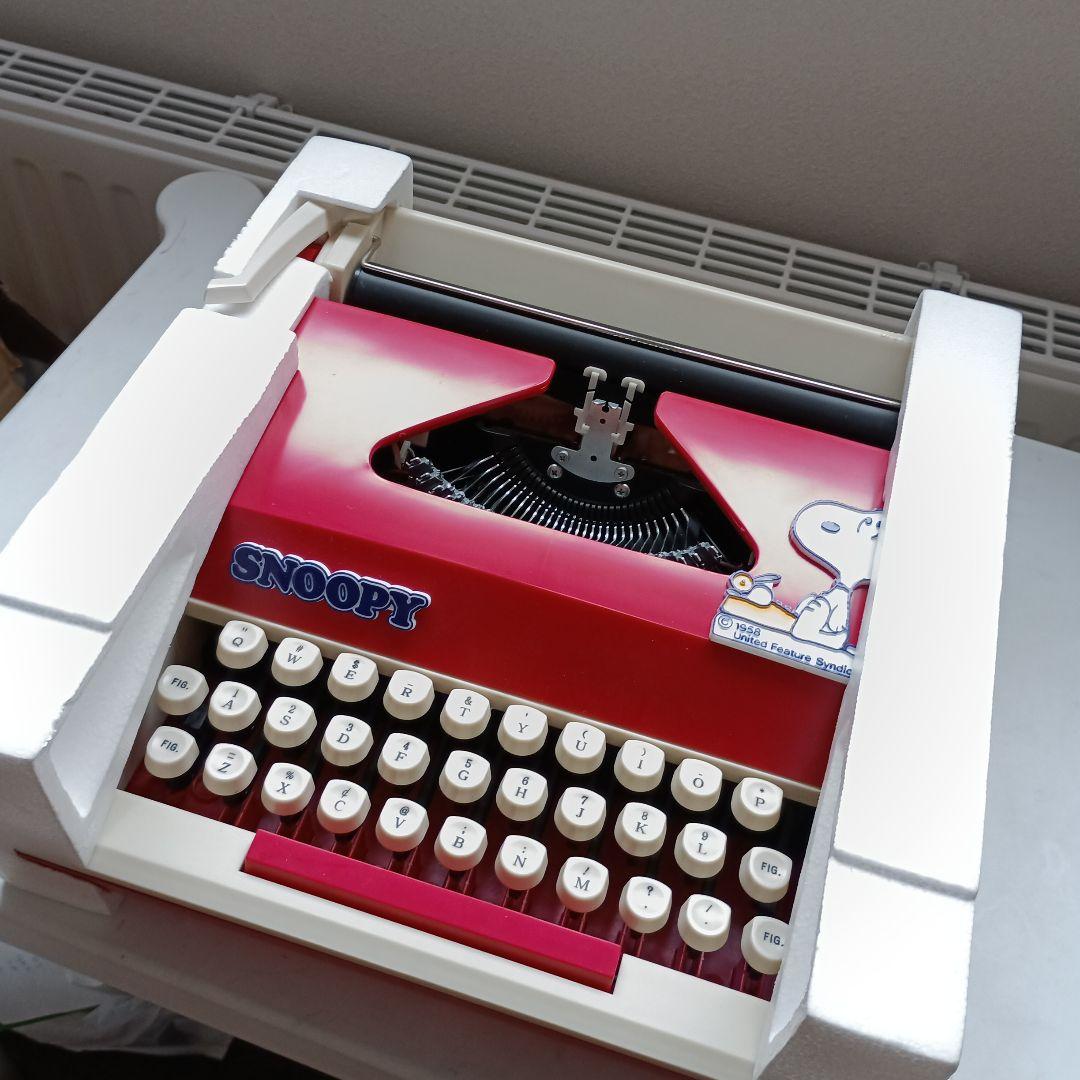 SNOOPY TYPEWRITER タイプライター　タカラ