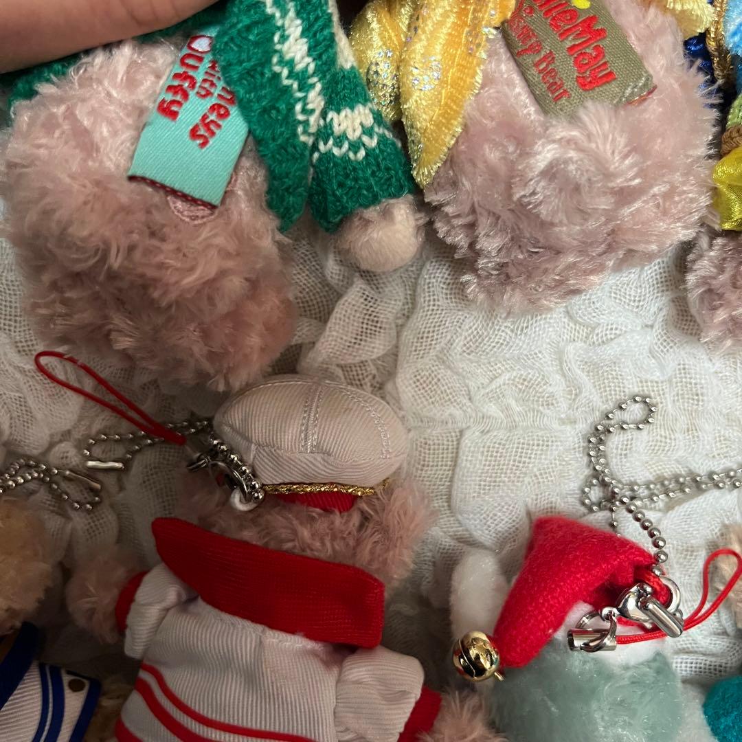 【16体セット】Duffyダッフィー ぬいぐるみ ストラップ ブローチ フレンズ