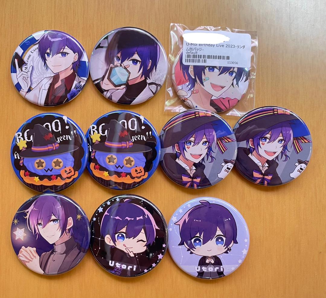 UMM.com 缶バッジ チェキ風カード ネットプリント アクリルスタンド