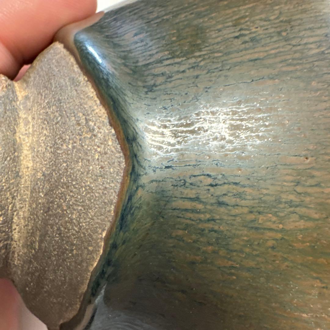 宋建窯 禾目天目茶碗 建窯　兎蠔