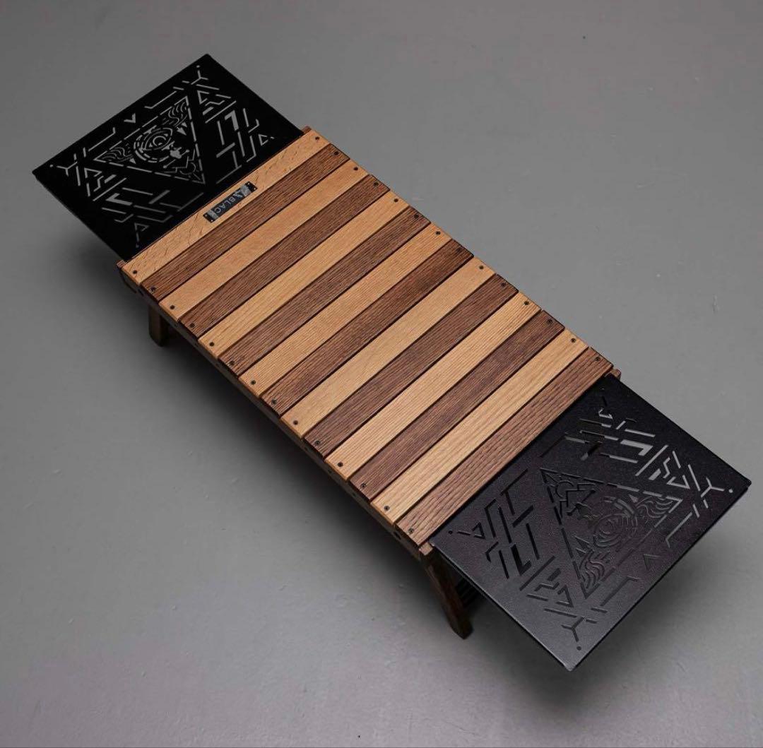 BLACK DESIGNブラックデザインハレテーブルアイアンプレート他フルセット