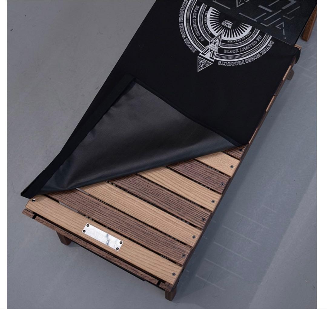 BLACK DESIGNブラックデザインハレテーブルアイアンプレート他フルセット