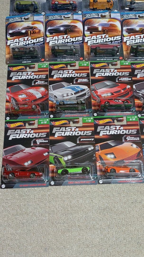 ホットウィール ワイルドスピード Fast & Furious ミニカー アメ車