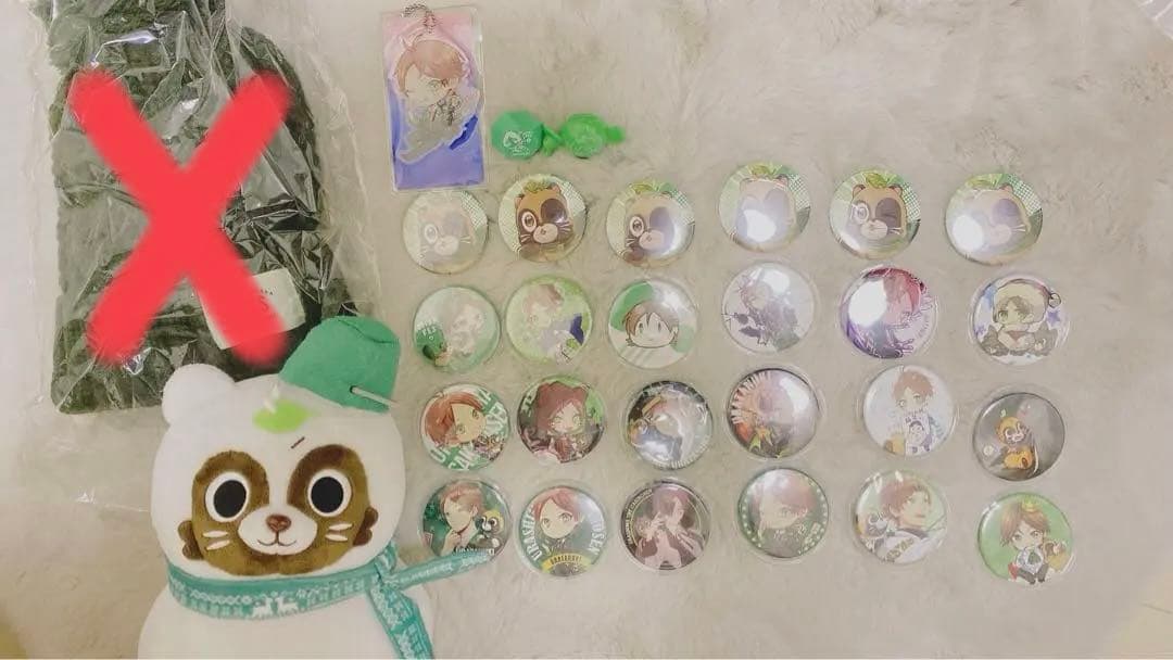 浦島坂田船 うらたぬき うらたさん セット 缶バッジ ぬいぐるみ アクキー