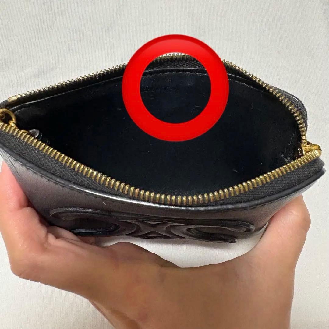 【美品】CELINセリーヌ　ケース　キーリング付き　トリオンフ